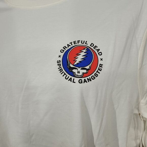 Spiritual Gangster x Grateful Dead Skull Long Sleeve Tee Large - Picture 9 of 9